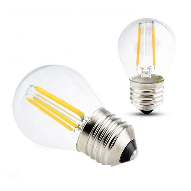 Edison Retro bulb G45 LED 2W 4W 6W Filament Light Bulb E27 E14 220V Glass shell Vintage Style Led Lamp