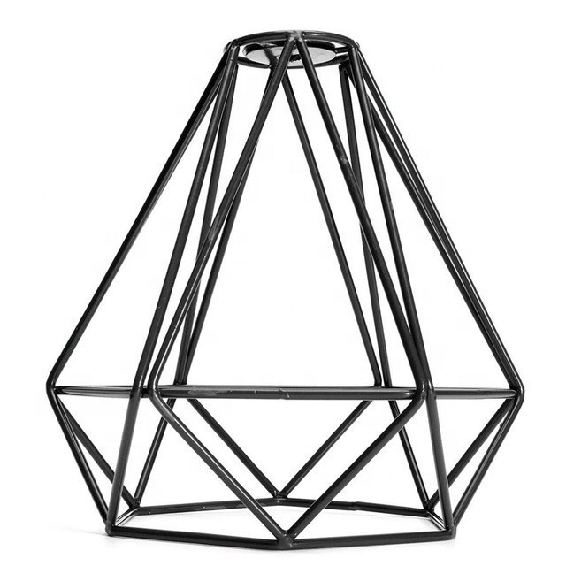 New Lamp Cover Loft Industrial Ceiling Pendant Hanging Light Lamp Lampshade Modern Cage Fixture