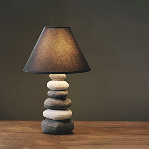 Chinese Ceramic Table Lamp Nordic Modern Fun Stone Desk Lamp Home Decor Bedroom Table Lamp Lights