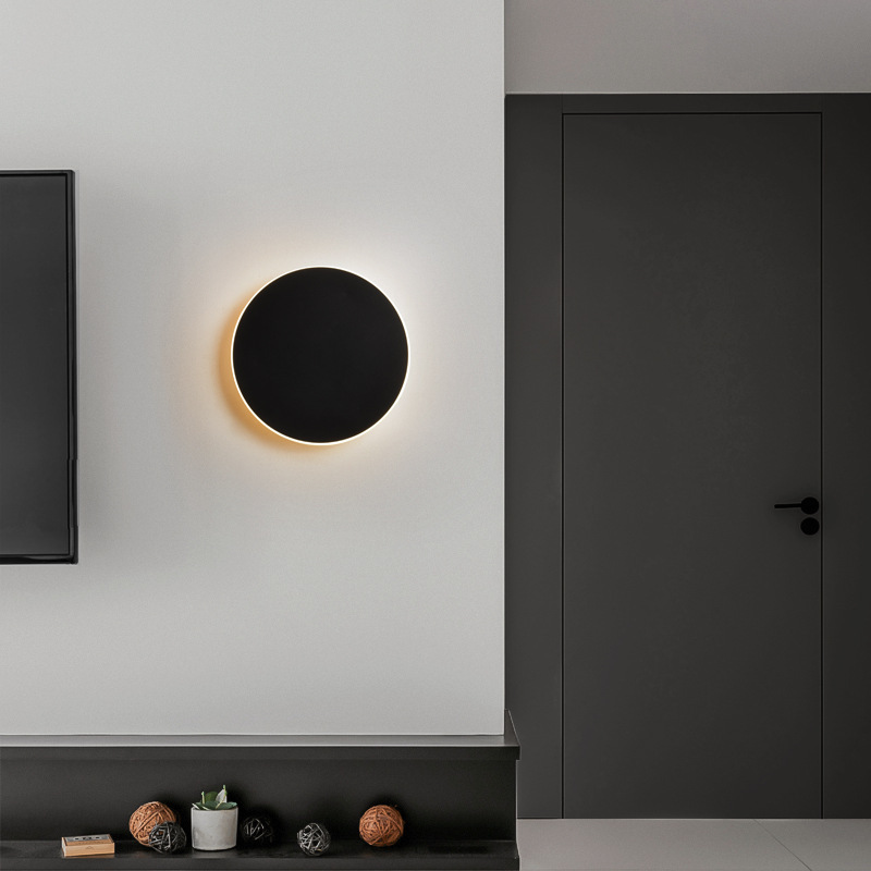 LED Wall Sconce Smart Touch Induction Modern Wall Light Minimalist Nordic Decoration Wall Lamp With Touchable On/Off