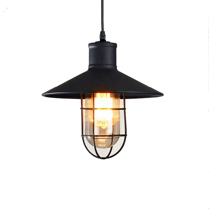 Loft Retro Industrial Iron Vintage Ceiling Light Chandelier Pendant Lamp