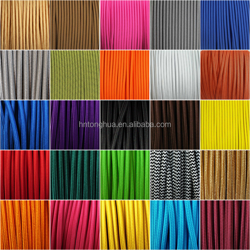 Electrical Wire/Textile Cable/Fabric Cable Cotton Cable Wire