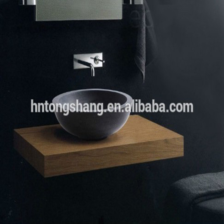 Qingdao natural honed bluestone hand wash basin