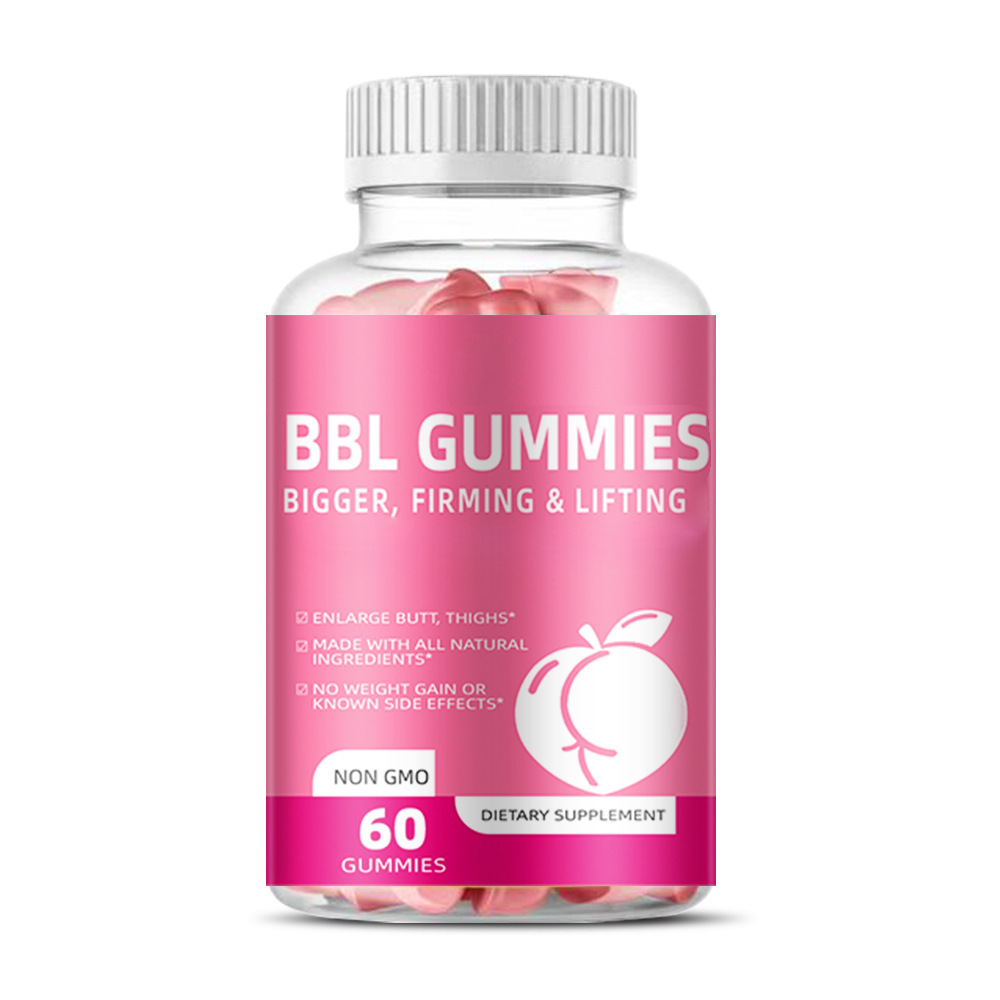 Wholesale Private Label Big BBL Gummies Buttock Butt Enhancement Gummy BBL Gummies For Women