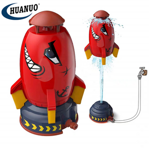 2023 Best Seller Launch Rocket Outdoor Sprinkler Toy  Rockets Launcher for Kids