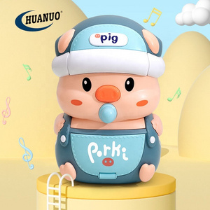 Children's Electronic Piggy Bank Password Fingerprint Kids Saving Money Box ATM Pig Automatic One Piece Pig Piggy Bank