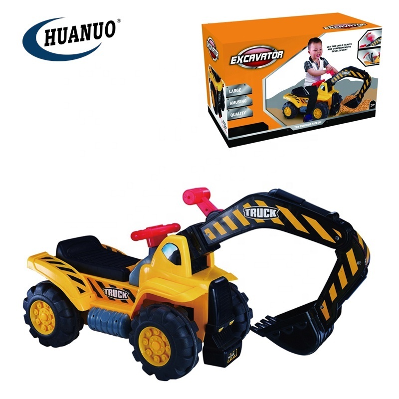 Kids electric toy truck ride on car fashion engineering vehicle toy cars on ride with sound