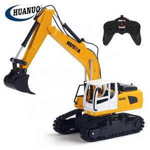 1/24th 6CH Rc Excavator Model Truck 2.4GHz Remote Control Grab Digger Excavator Model Truck for Kids