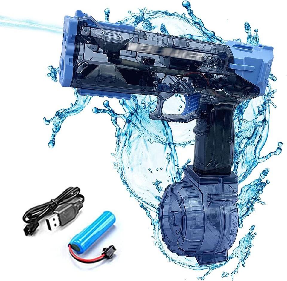 Strongest Electric Water Gun Pistol for Adult Kid Automatic Electric Water Gun Toy High Pressure Powerful Water Squirt Gun