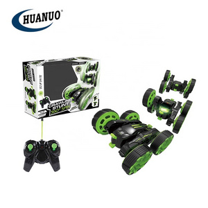 hot sale electric radio control big wheel rc 360 degree rolling stunt car toy