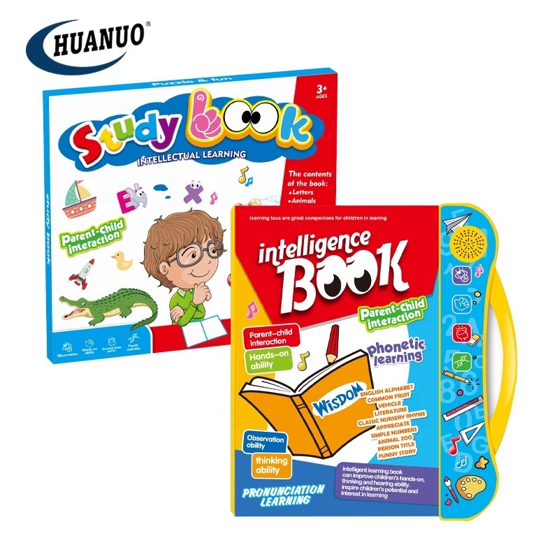 Children early education toys alphabet ABC learning books interactive electronic sound book