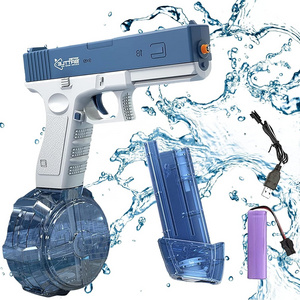 Other Outdoor Summer Toy Electric Water Gun With Double Magazine Automatic Water Gun