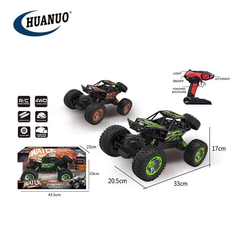 2.4G 4WD off road remote control toys 1/16 all terrain climbing high speed rc car