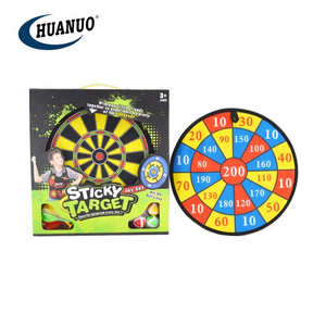 Educational sport toy 36cm double-sided cloth dartboard shooting target toys kids dart board