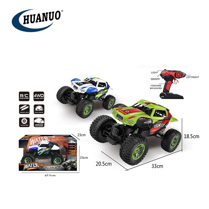 2.4G 4WD off road remote control toys 1/16 all terrain climbing high speed rc car