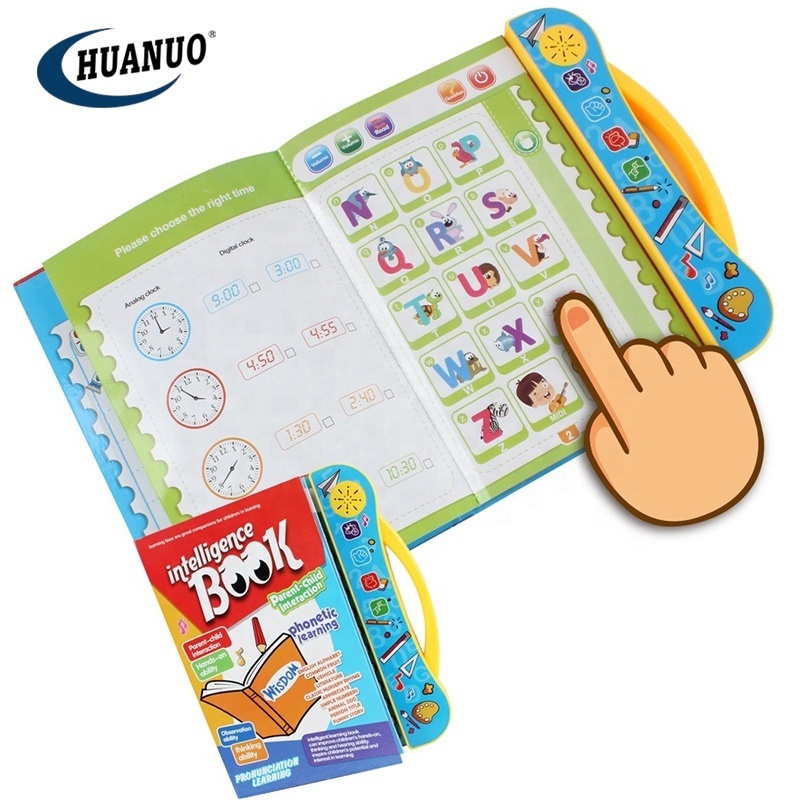 Children early education toys alphabet ABC learning books interactive electronic sound book