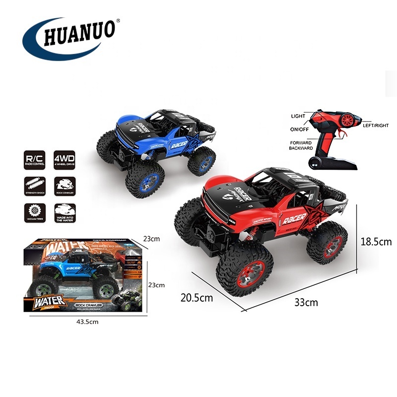 2.4G 4WD off road remote control toys 1/16 all terrain climbing high speed rc car