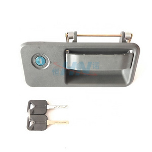 Low price long life durable plastic outside door handle left hand with locks for volvo truck auto body parts OEM 20398467