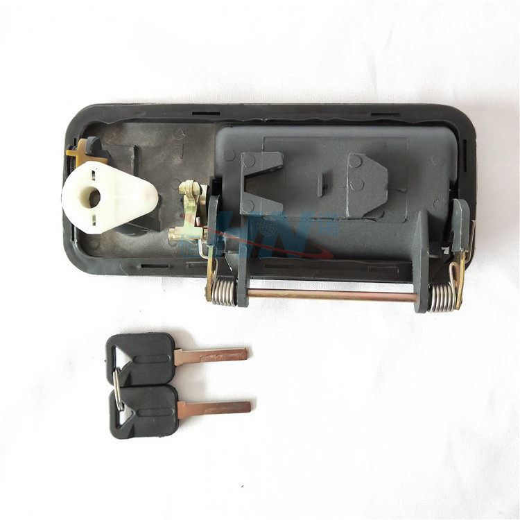 Low price long life durable plastic outside door handle left hand with locks for volvo truck auto body parts OEM 20398467