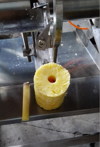 Large capacity pineapple corer and slicer tool pineapple peeler peeling machine