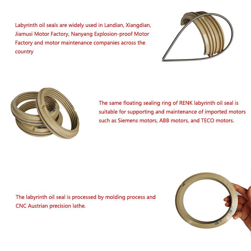 China manufacturers supply high quality floating labyrinth oil seal motor bearing seal