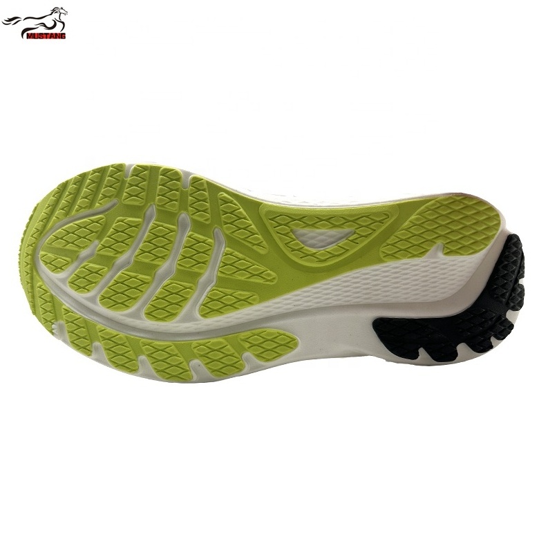 Mustang New Trend Non-Slip Rubber+TPR+MD Outsole Sneaker Sole Material For Shoe Making