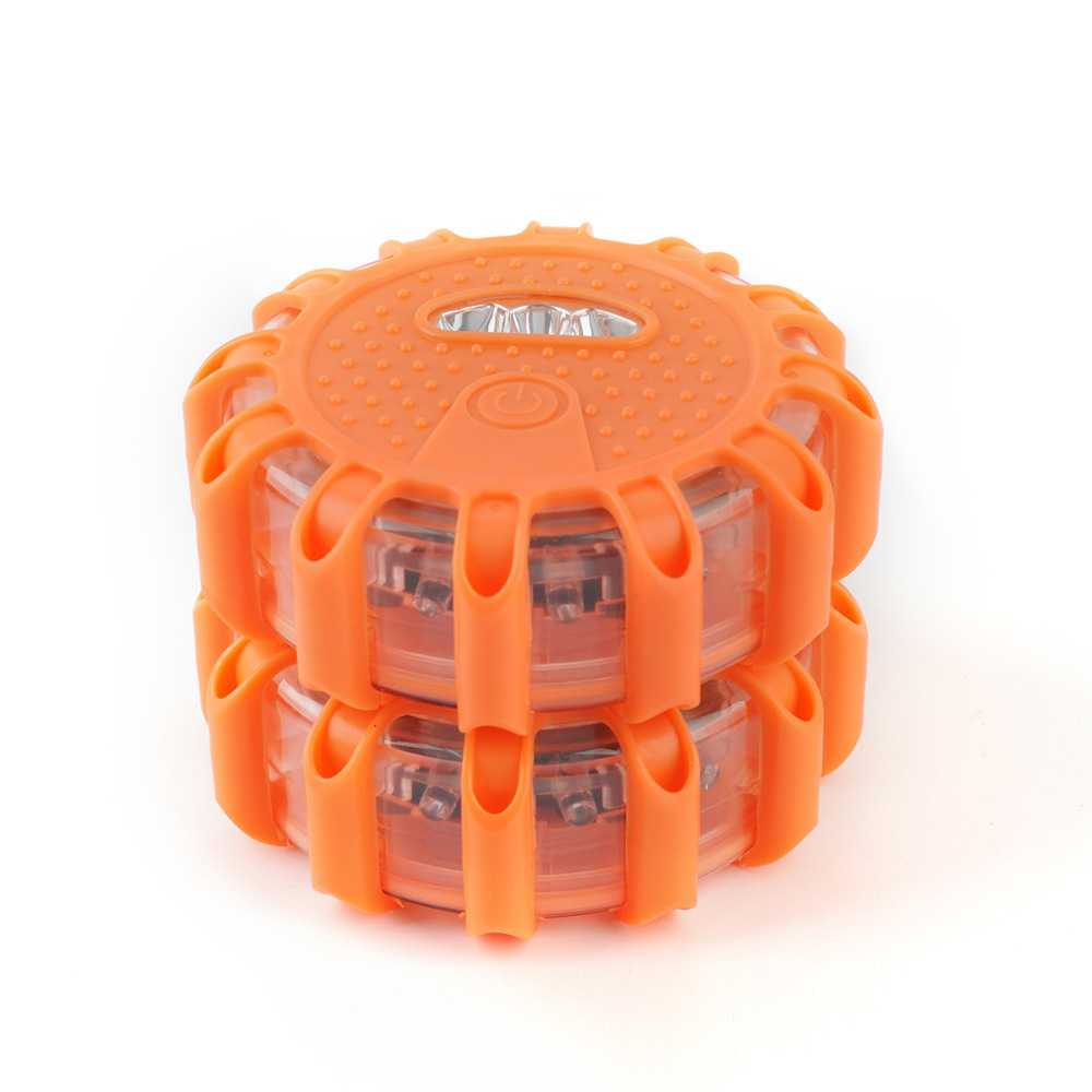 Multifunctional strong magnetic safety warning light led flashing yellow warning beacon light