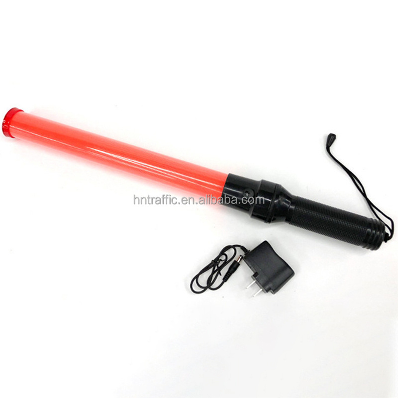 Security LED Traffic Baton Torch Light Led Traffic Wand With 2AA Battery