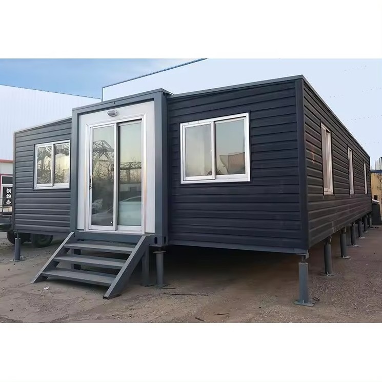 Complete 40ft Commercial Prefab Kitchen Container House 20ft Tiny Home for USA Villa Made from Steel Shipping Container