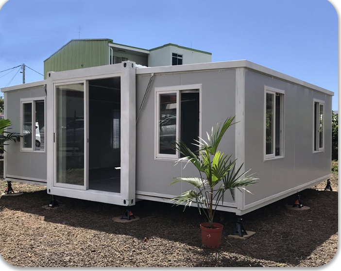 Factory Cost Price Modular Expandable Container Houses Frames 40ft Prefab Shipping Container Steel Door Farmhouse