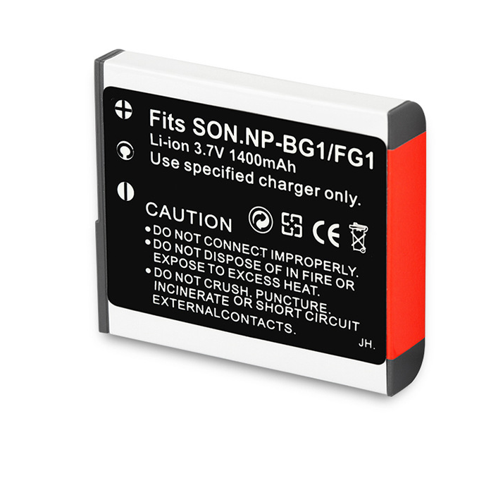 NP-BG1 Battery /NP-FG1 1400mAh Camera Batterie For SONY Cyber-shot DSC-H3 DSC-H7 DSC-H9 DSC-H10 DSC-H20 DSC-H50 DSC-H55 DSC-H70