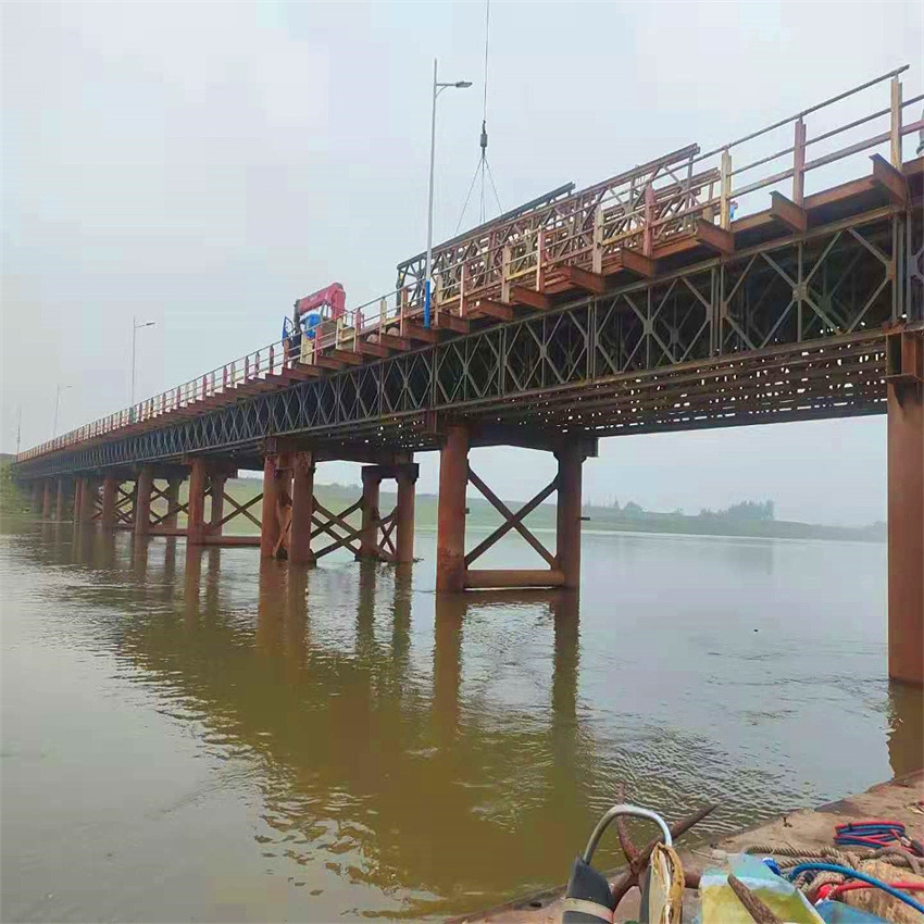 Upgraded Various Steel Structure Prefabricated Construction Trestle Bridges