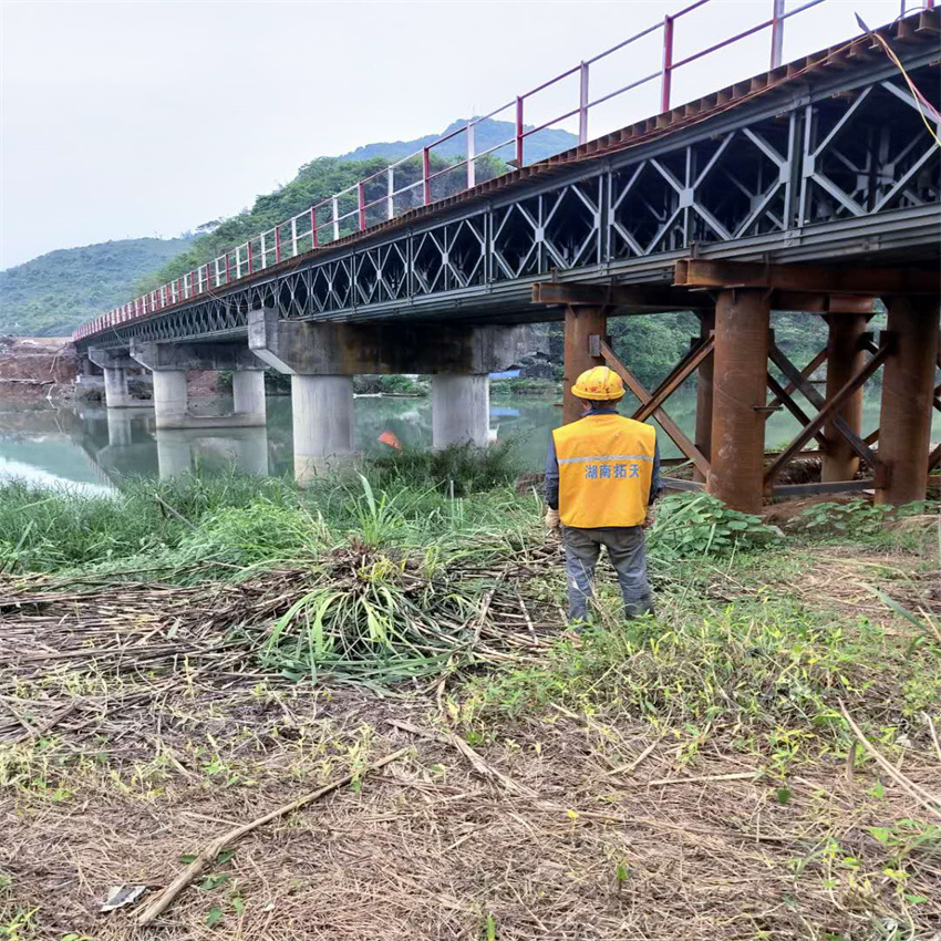 Upgraded Various Steel Structure Prefabricated Construction Trestle Bridges