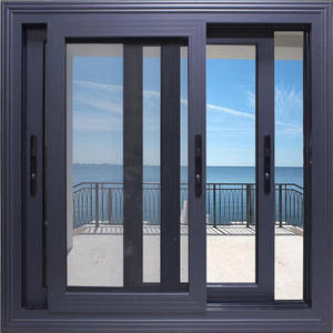 AS2047 Australia  European Standard double glass aluminium window, sliding windows for houses