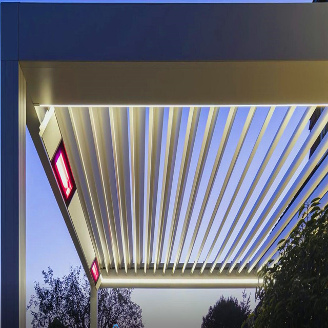 TOMA pergola exterior bioclimatic system pergola alumin pergolas and gazebos outdoor