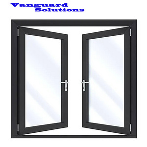 AS2047 TOMA Aluminum casement window tempered glass window for apartment and hotel aluminium windows frame folding window