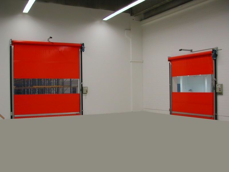 TOMA High Speed Door Roller Shutter Exterior Horizontal Roller Security Shutter Radar Door