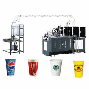 2023 new design high speed automatic paper cup making machine disposable paper cup making machine low prices in India