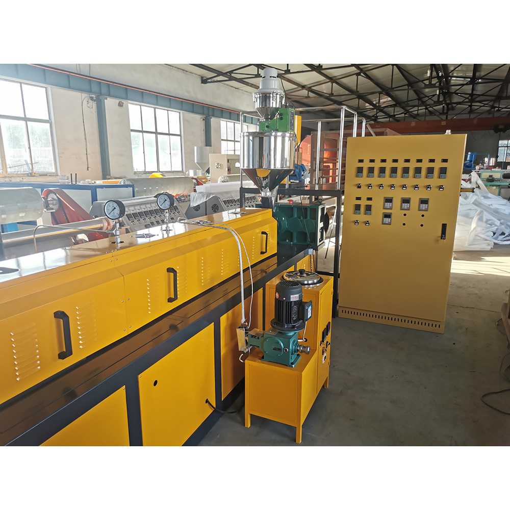 full automatic Mesh Plastic Foam EPE Extruder Extrusion PE Line Fruit Packing Net Making Machine for sale