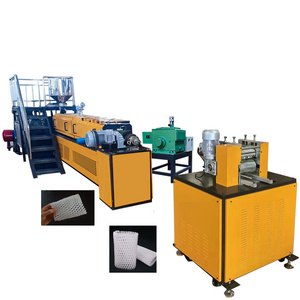 full automatic Mesh Plastic Foam EPE Extruder Extrusion PE Line Fruit Packing Net Making Machine for sale