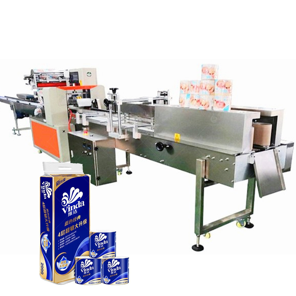 full automatic customer diaper  toilet making cutting print machine to produce toilet paper