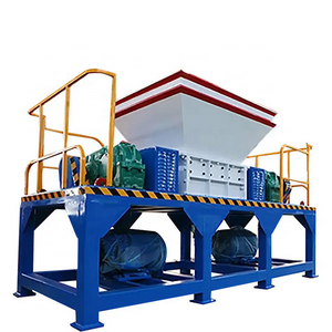 Shredder Machine in Philippines Commercial Heavy Duty Double Shaft Mini Waste Hdpe Pipe Lump Plastic Plastic Shredder for Sale