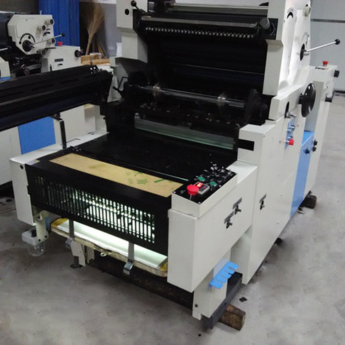 mini offset printing machine price color poster non woven bag flyer leaflet brochure envelope printing machine for sale