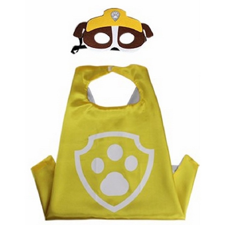 Wholesale Paw Cloak Patrol Party Cosplay Paw Costume Superhero Patrols Cape For Halloween Party