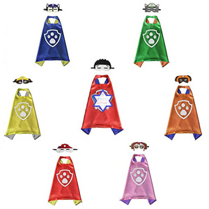 Wholesale Paw Cloak Patrol Party Cosplay Paw Costume Superhero Patrols Cape For Halloween Party