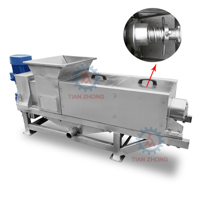 Grape Juice Squeezing Cassava Dewatering Herb Extracting Machine