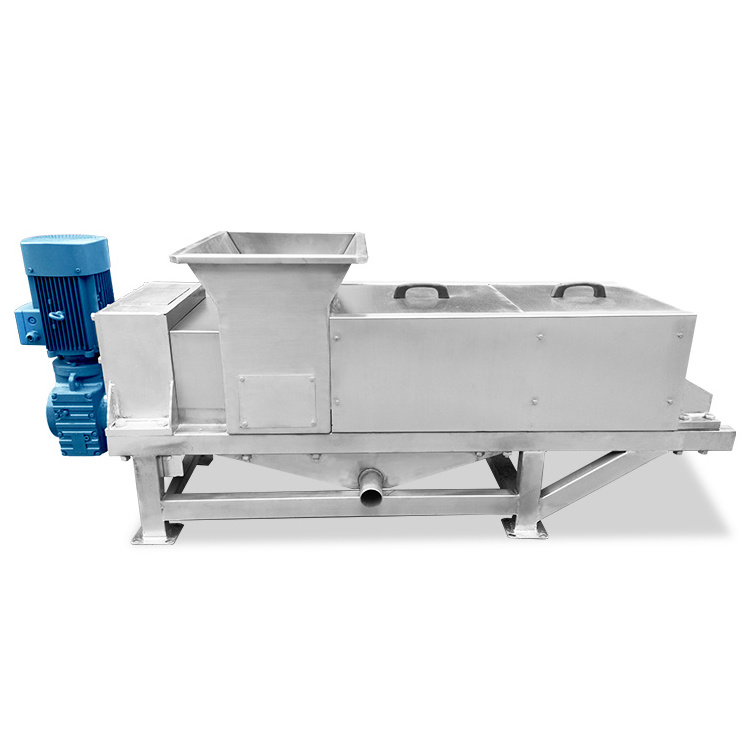 Large Capacity Kelp Crushing Dewatering Machine Horse Manure Liquid Squeezer Machine