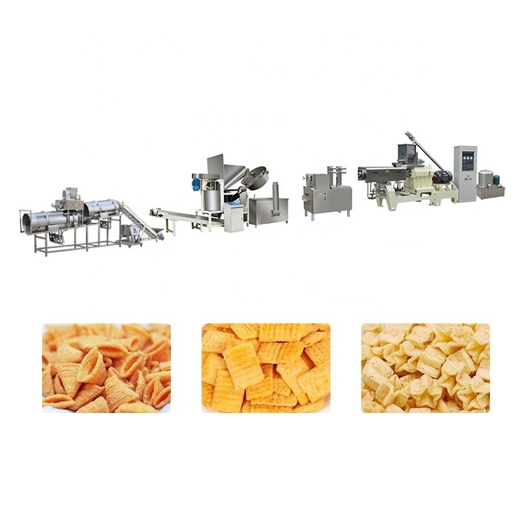 Ultron china floating fish food chips extruder machine cheese puff snack food extrusion machinery