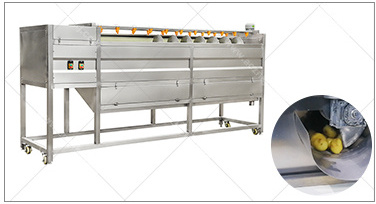 automatic potato crisp chips frying production line snack potato chip making machine with best price