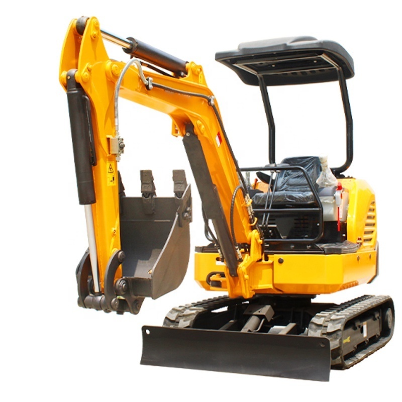 New Chinese Kubota Yanmar Diesel Engine 0.8 Ton Compact Bager Small Diggers 1 Ton Mini Backho Micro Excavators Prices